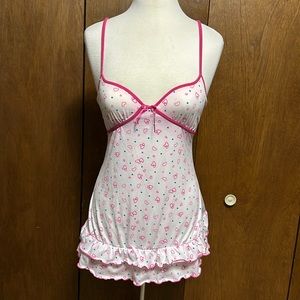 Lingerie hearts camisole with adjustable straps size 36C